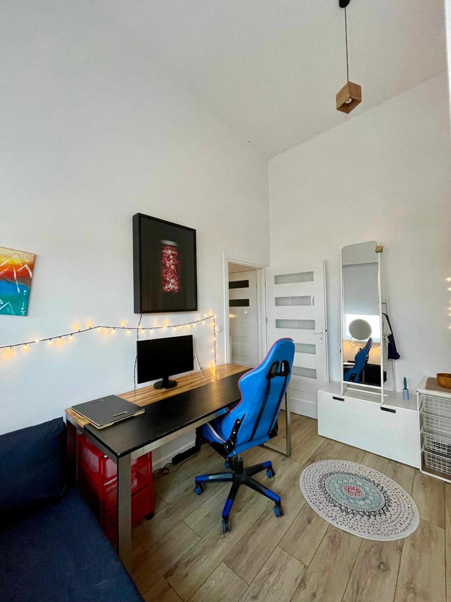 Atelier W Sercu Warszawy Z Panoramicznym Widokiem Leilighet Warszawa Eksteriør bilde