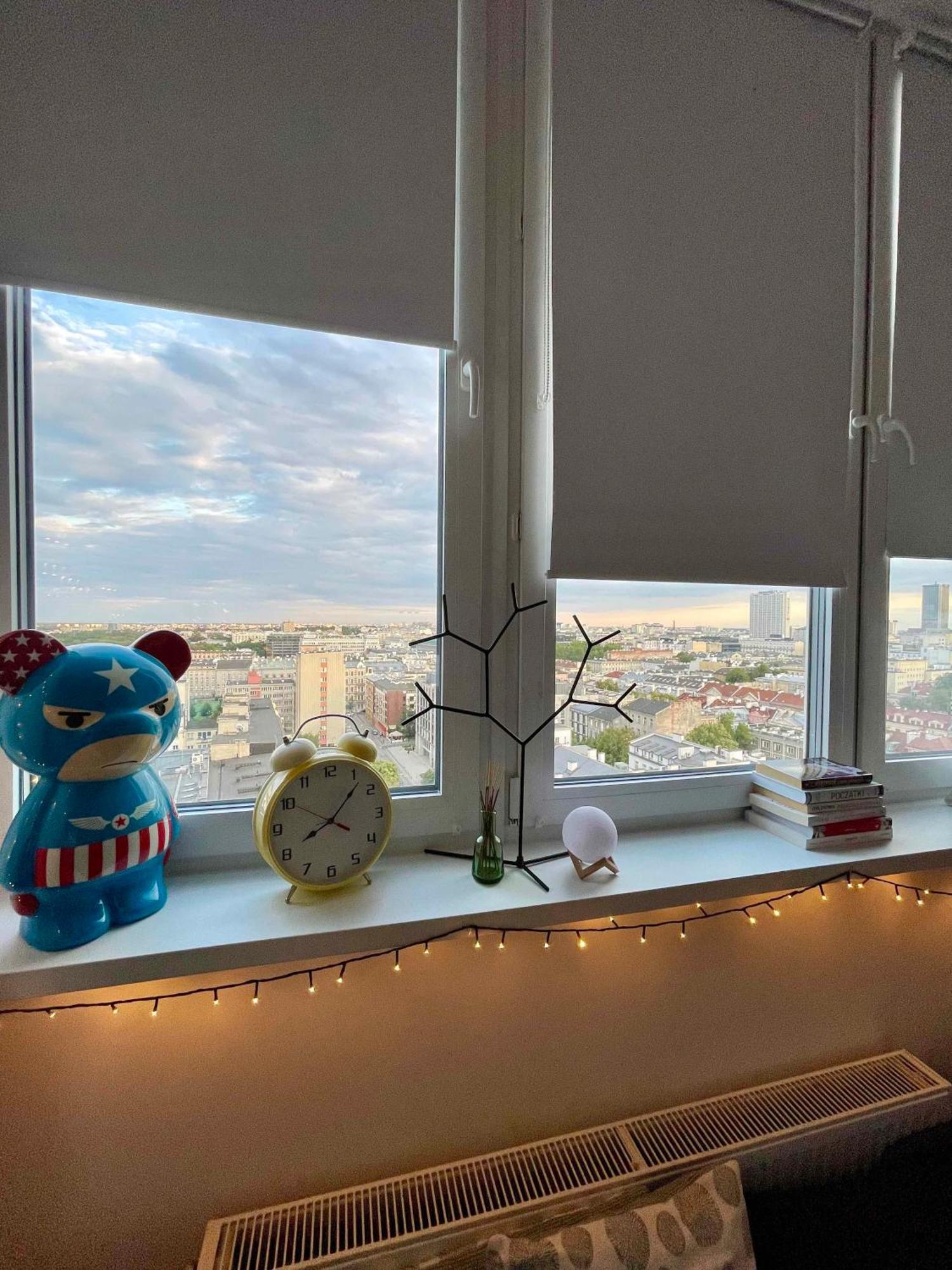 Atelier W Sercu Warszawy Z Panoramicznym Widokiem Leilighet Warszawa Eksteriør bilde